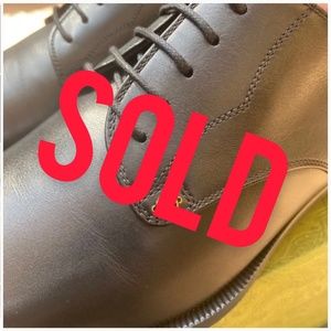 GUCCI ZOLA  Waxed Calf Leather Lace Up Oxfords - G10